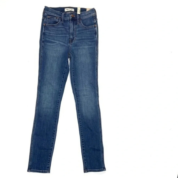 Madewell 10" High Rise Roadtripper Supersoft Jeans Playford Wash - Picture 6 of 11